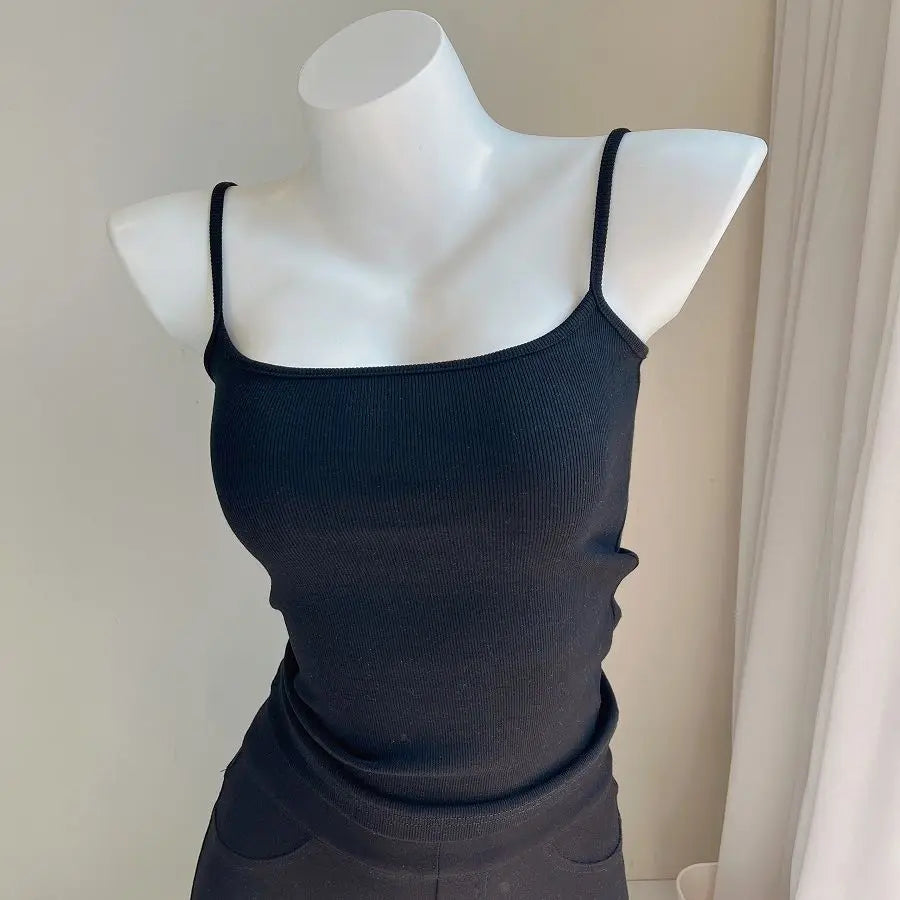 Camis Women Various Colors Sexy Casual Simple All-match Fashion Ladies Temperament Ins Summer Classic Basic Ulzzang Korean Style