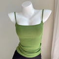 Camis Women Various Colors Sexy Casual Simple All-match Fashion Ladies Temperament Ins Summer Classic Basic Ulzzang Korean Style