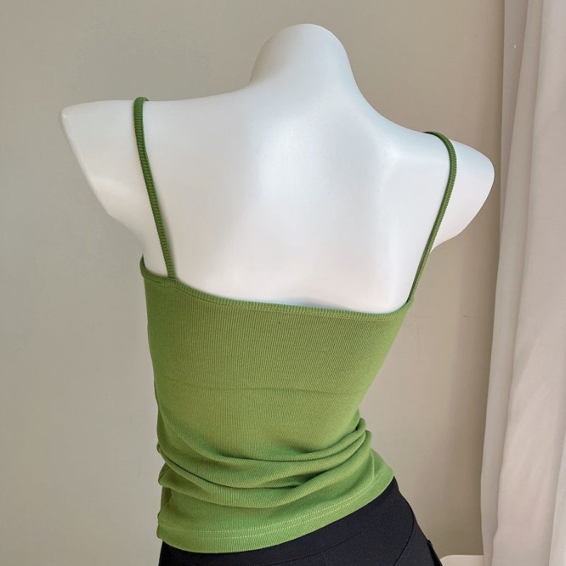 Camis Women Various Colors Sexy Casual Simple All-match Fashion Ladies Temperament Ins Summer Classic Basic Ulzzang Korean Style