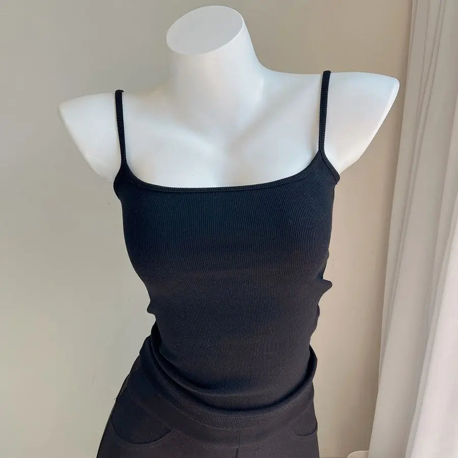 Camis Women Various Colors Sexy Casual Simple All-match Fashion Ladies Temperament Ins Summer Classic Basic Ulzzang Korean Style