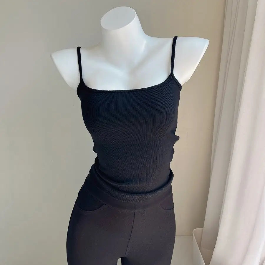 Camis Women Various Colors Sexy Casual Simple All-match Fashion Ladies Temperament Ins Summer Classic Basic Ulzzang Korean Style